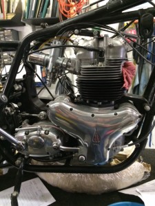 BSA motorcycle engine