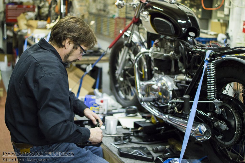 Classic Bike Experience Guild Motorcycle Restoration Triumph Norton Velocette in Vermont