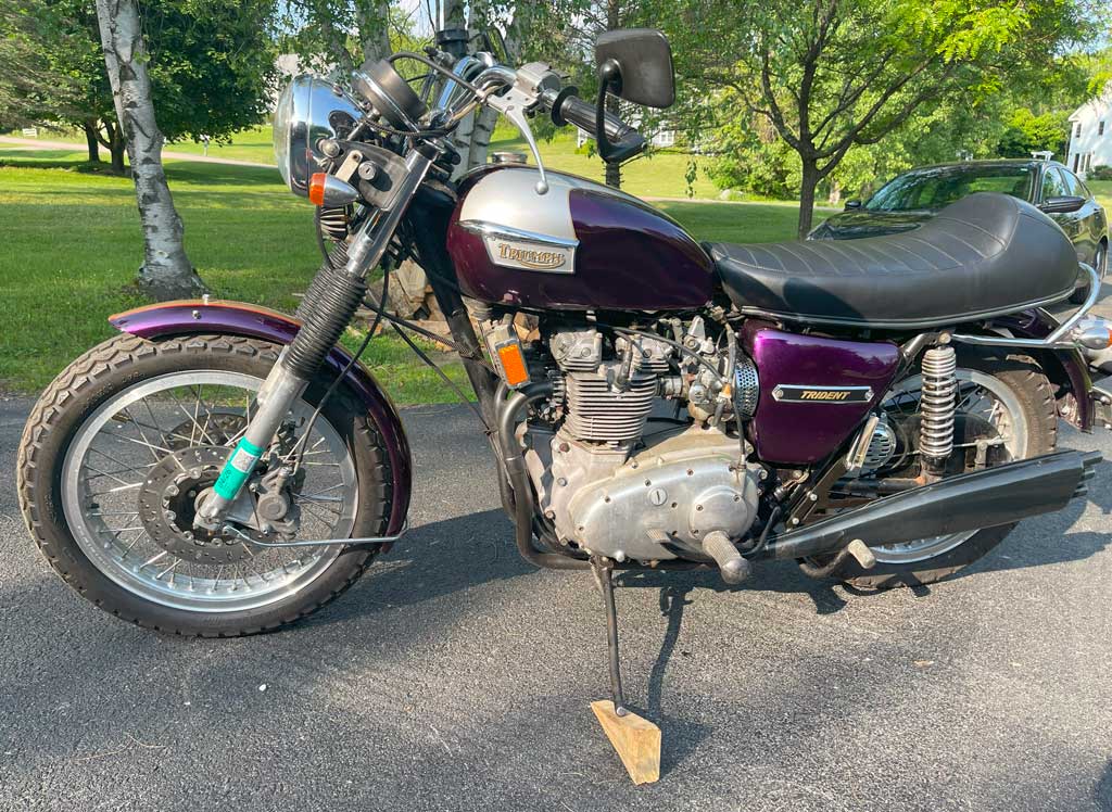 1974 Triumph T150 Trident