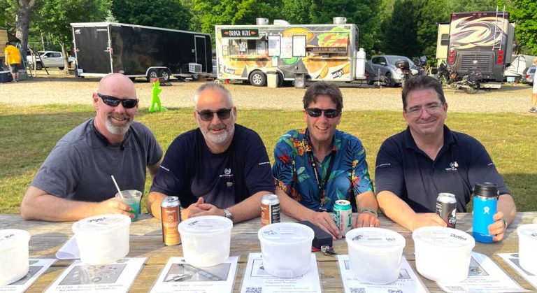 Sherb, Karl, Jack and Ash at the INOA in NH in 2024