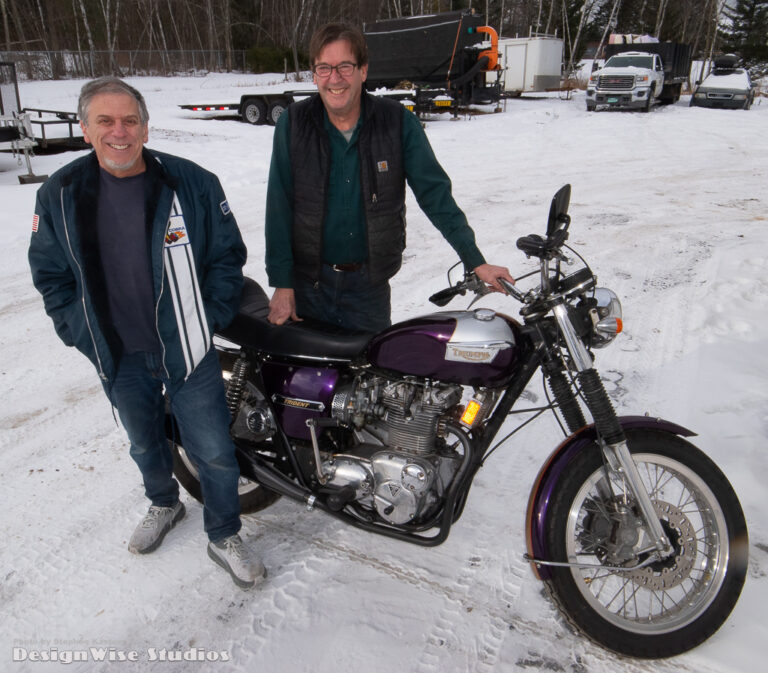 Brent Budgor, The Vintage Vendor with Jack Manning and 1973 Trident restoration