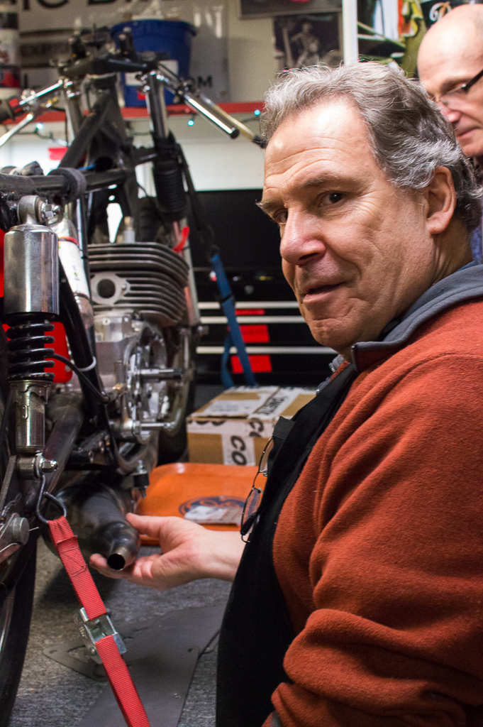 Kenneth Lavallee Team Skippy Racing at Classic Bike Experience