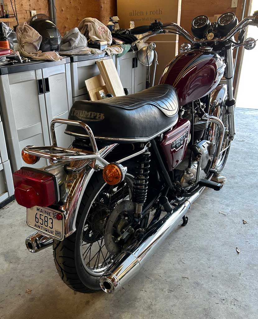 Triumph T140E 750