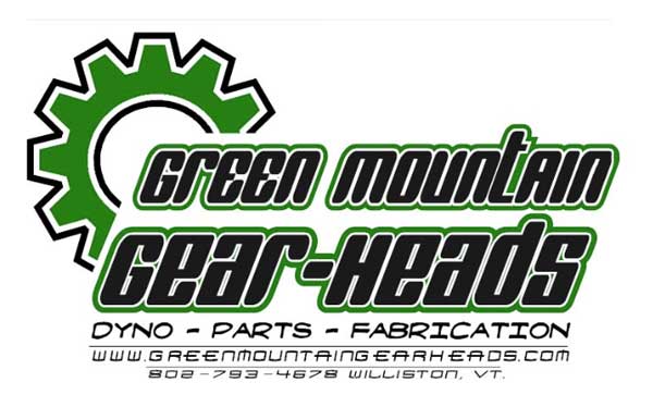 Green Mountain GearHeads logo.