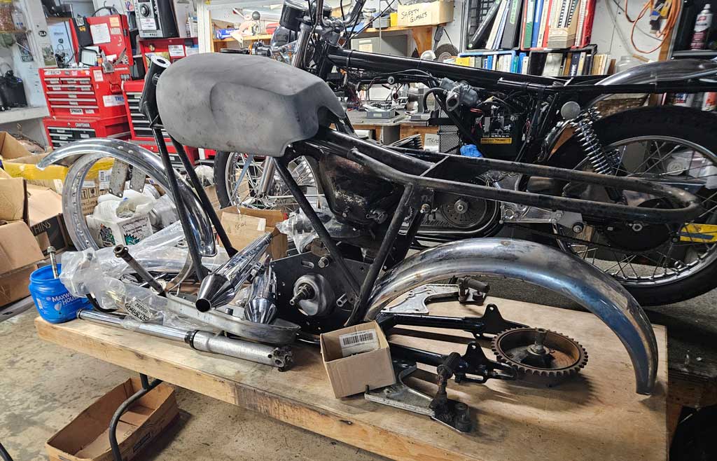 Norton Commando aka Pooh Bear