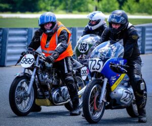 CBE Works race team at the starting line.